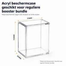 Acryl Case geschikt voor Booster Bundle - George Napoli TCG