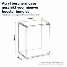 Acryl Case geschikt voor Booster Bundles (vanaf 2026) - George Napoli TCG