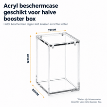 Acryl Case geschikt voor Halve Booster Box - George Napoli TCG