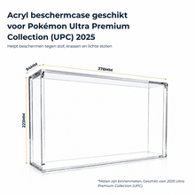 Acryl Case geschikt voor Mega Charizard X ex Ultra-Premium Collection TCG Box - UPC 2025 - George Napoli TCG