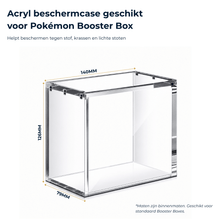 Acryl Case geschikt voor Pokémon Booster Box (BB) - George Napoli TCG