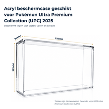 Acryl Case geschikt voor Pokémon Ultra Premium Collection (UPC) 2025 - George Napoli TCG