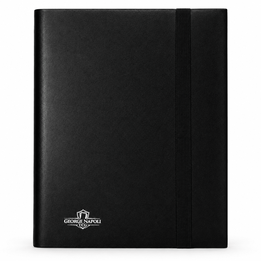 Verzamelmap geschikt voor Pokémon-kaarten - Zwarte kunststof binder - 9-Pocket - 360 kaarten