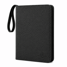 TCG Binder geschikt voor Pokémon kaarten - Zwart PU - 9 - Pocket indeling - 900 Kaarten - Zwarte sleeves - George Napoli TCG
